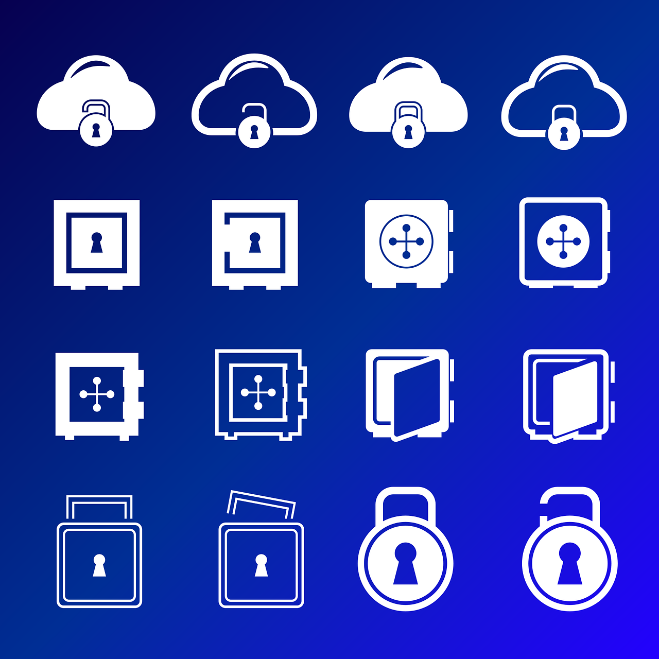 Ultimate-Guide-To-Safe-Cloud-Storagepng Free safe nature lock vector