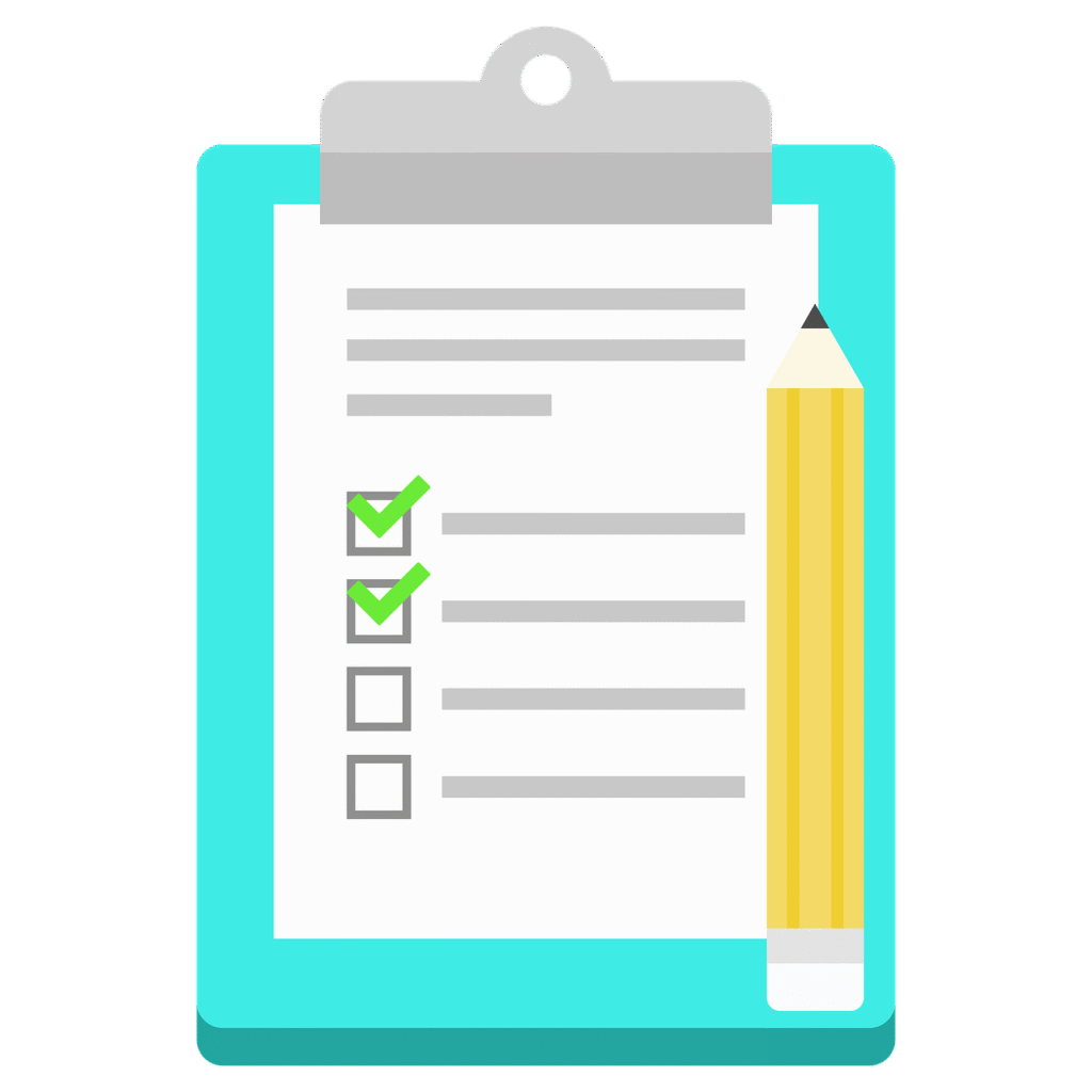 Free list notes icon illustration